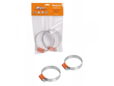 Хомуты 44-56/11,7 мм, W1 (оцинкованный), компл. 2 шт.