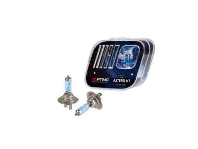 Галогенные лампы Optima Astero H7 +80% White 5000K