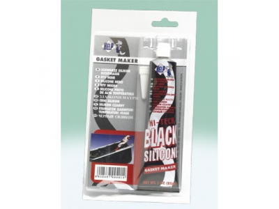 Герметик силиконовый высокотемпературный,черный, 85мл