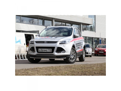 Защита переднего бампера труба d42 Premium низкая,Ford Kuga 2013-, FKUG.48.1721