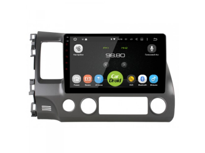 Штатная магнитола CarDroid RD-1911F для Honda Civic 8